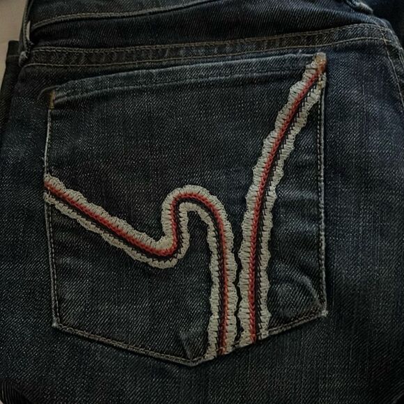 Citizens of Humanity “Crochet H” Low Waist Bootcut Stretch Jeans 30 - Picture 3 of 17